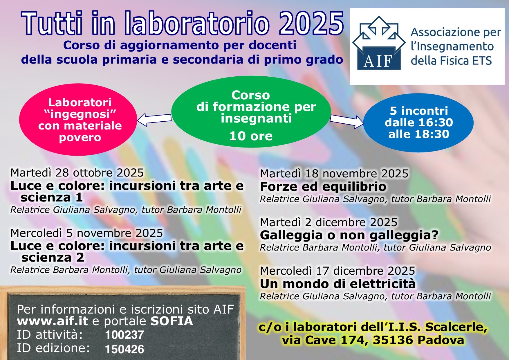 2025 laboratori aif con codici